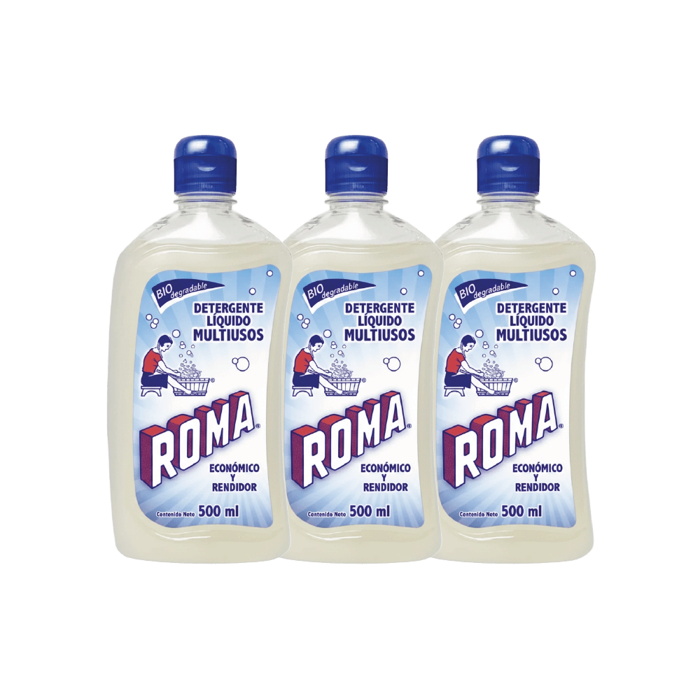 ROMA DETERGENTE LIQUIDO 500 ML