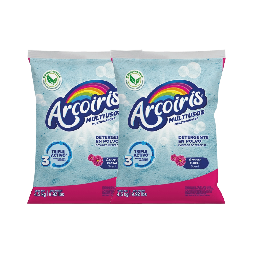 ARCOÍRIS DETERGENTE EN POLVO 4.5 KG