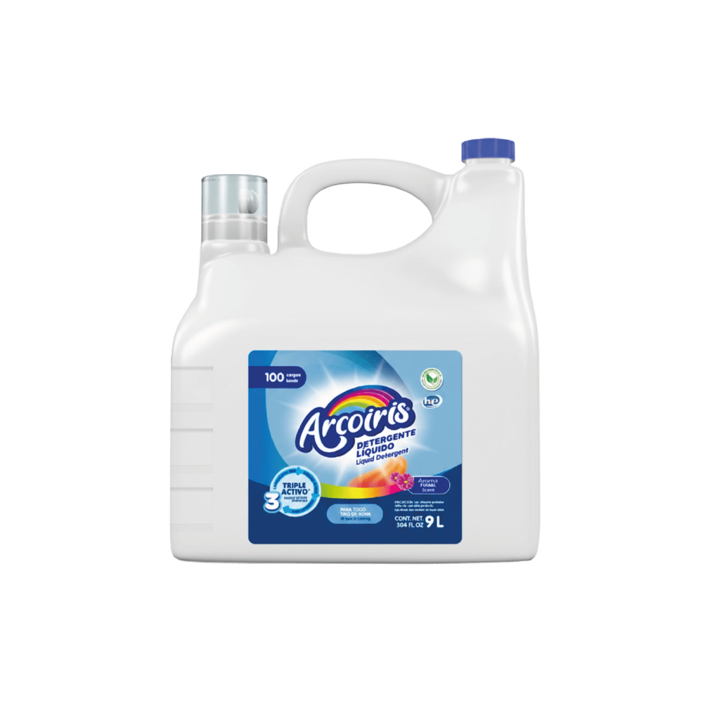 DETERGENTE LÍQUIDO ARCOÍRIS PARA ROPA BLANCA
