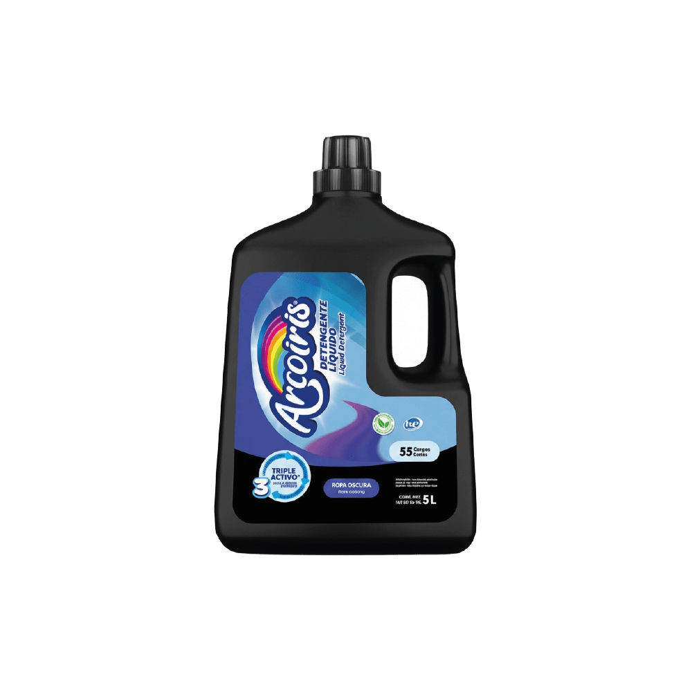 DETERGENTE LÍQUIDO ARCOÍRIS PARA ROPA NEGRA Y OSCURA