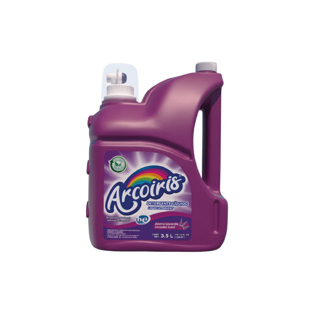 DETERGENTE LÍQUIDO ARCOÍRIS PARA ROPA DE COLOR