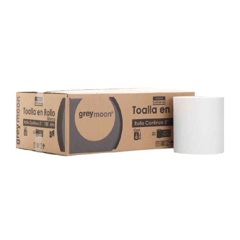 TOALLA EN ROLLO GREYMOON® LUTB180-06